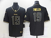 Nike Vikings 19 Adam Thielen Black Gold Vapor Untouchable Limited Jersey Dzhi,baseball caps,new era cap wholesale,wholesale hats